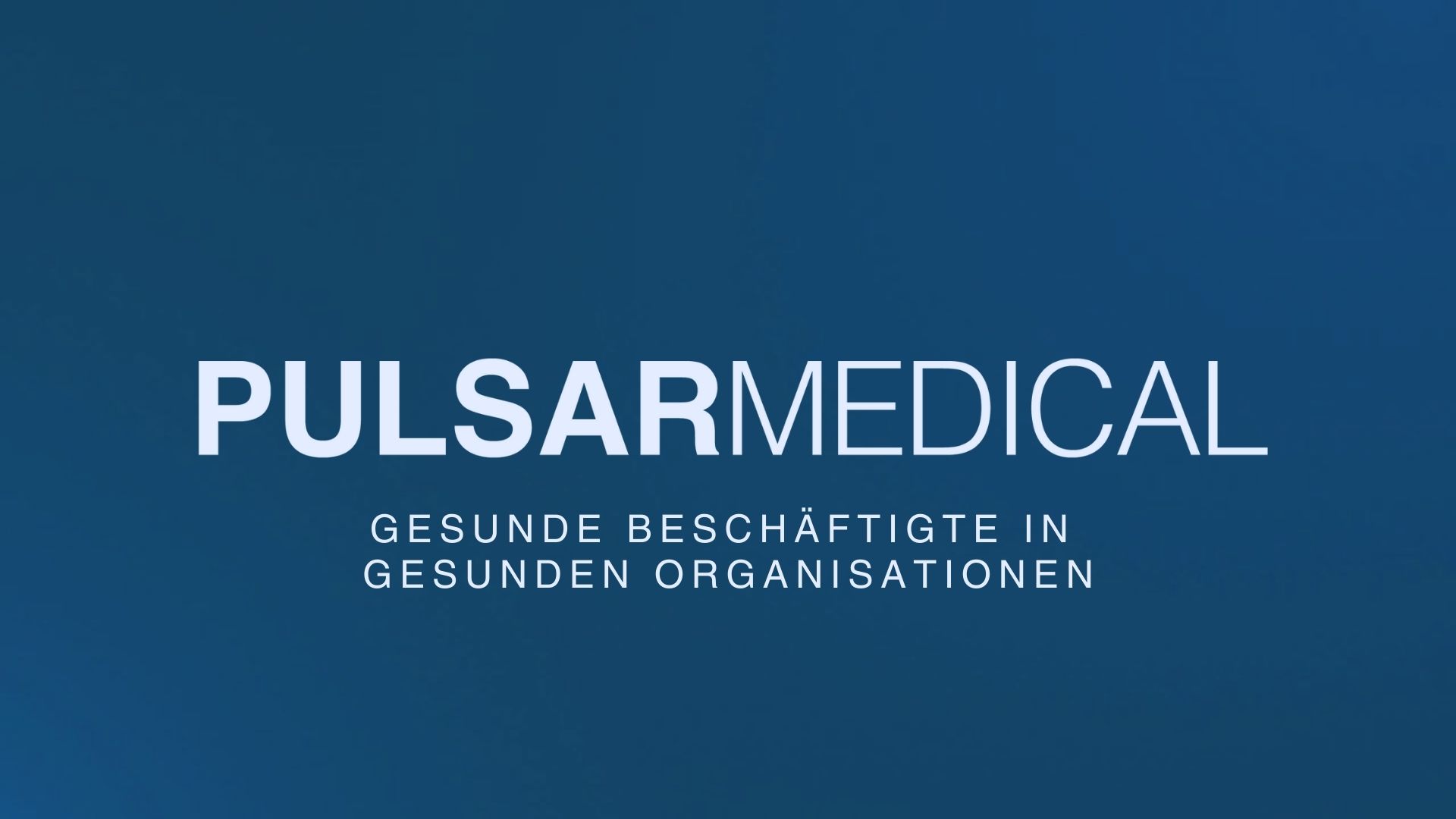 Logo: PULSAR Medical AG - Gesunde Beschäftigte in gesunden Organisationen